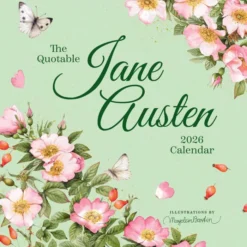 The Quotable Jane Austen 2026 Wall Calendar
