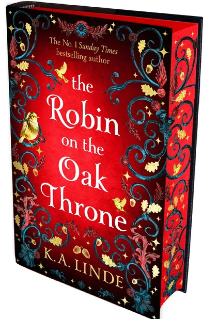 The Robin on the Oak Throne: sprayed-edge gift edition