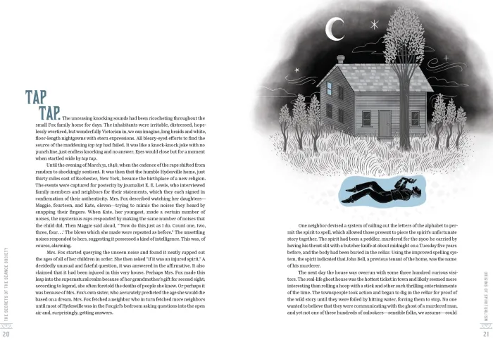 The Secrets of the Séance Society: Illustrated True Stories of Talking to the Dead