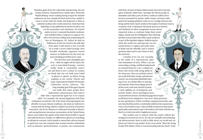 The Secrets of the Séance Society: Illustrated True Stories of Talking to the Dead