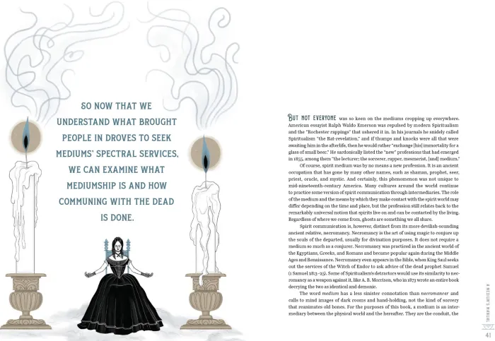 The Secrets of the Séance Society: Illustrated True Stories of Talking to the Dead