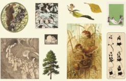 The Sticker Treasury of Woodland Adventures: An eclectic book of stickers for journaling, collaging, scrapbooking and more