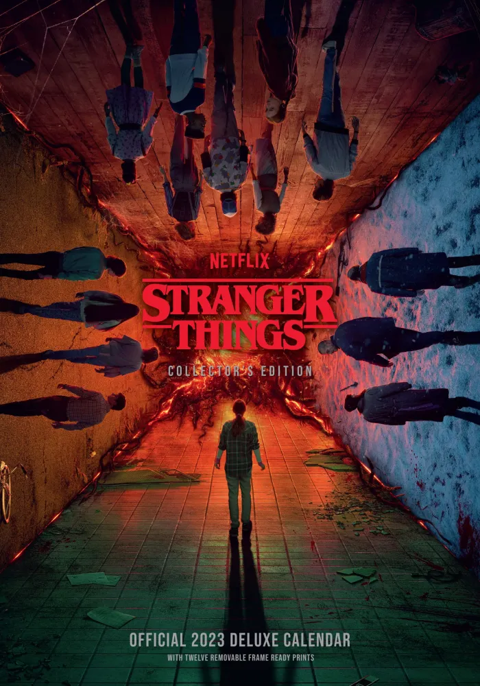 The Stranger Things 2023 A3 Deluxe Calendar