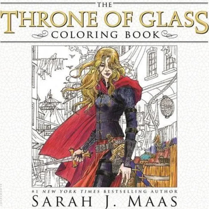 The Throne of Glass Coloring Book