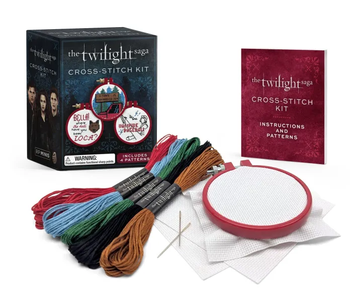 The Twilight Saga Cross-Stitch Kit: Includes 4 Patterns