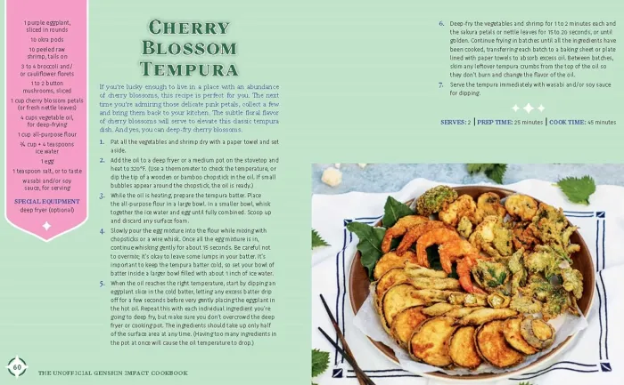 The Unofficial Genshin Impact Cookbook: Boost Attacks, Increase Defense, and Restore Your Health with 60 Adventurous Recipes from the Fan-Favorite Video Game