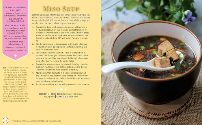 The Unofficial Genshin Impact Cookbook: Boost Attacks, Increase Defense, and Restore Your Health with 60 Adventurous Recipes from the Fan-Favorite Video Game