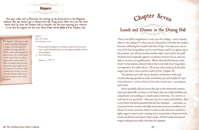 The Unofficial Harry Potter Cookbook: From Cauldron Cakes to Knickerbocker Glory--More Than 150 Magical Recipes for Wizards and Non-Wizards Alike