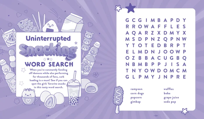 The Unofficial KPop Demon Hunters Activity Book
