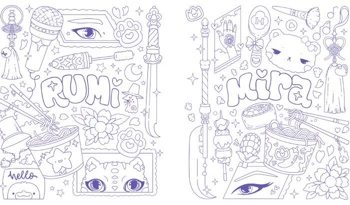 The Unofficial KPop Demon Hunters Activity Book