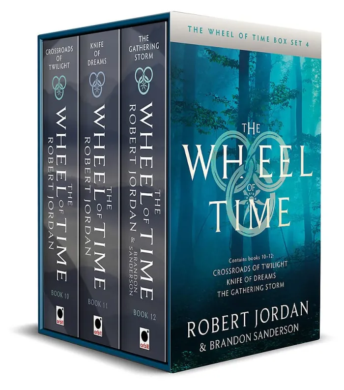 The Wheel of Time Box Set 4: Books 10-12 (Crossroads of Twilight, Knife of Dreams, The Gathering Storm)
