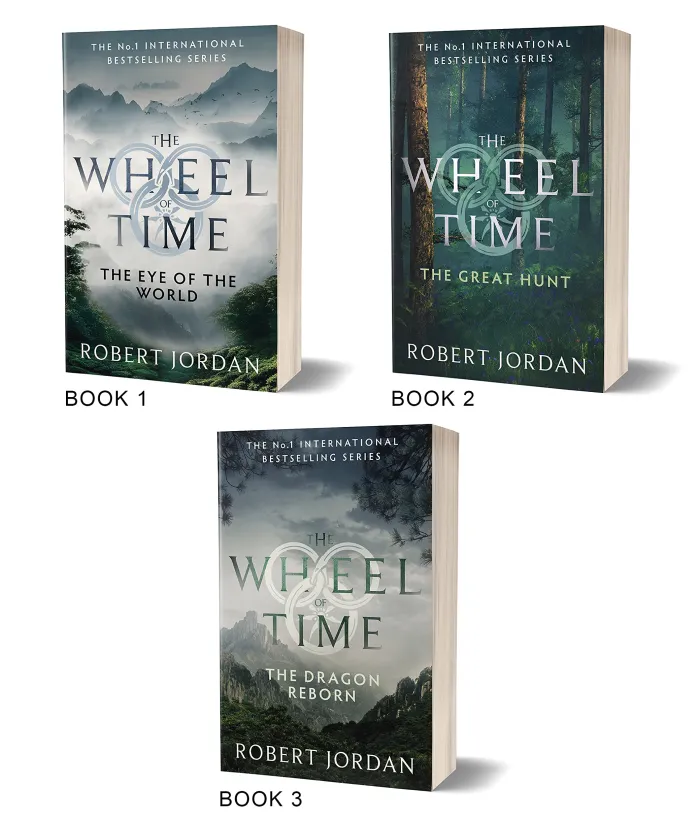 The Wheel of Time Box Set 1: Books 1-3 (The Eye of the World, The Great Hunt, The Dragon Reborn)