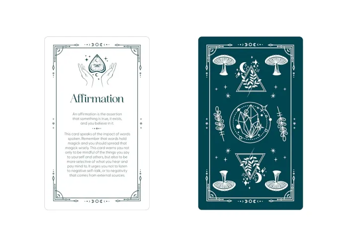 The Witch-Ionary Oracle Deck: A 52-Card Guide to Magickal Meanings & Messages