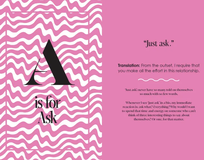 Tinder Translator: An A-Z of Modern Misogyny