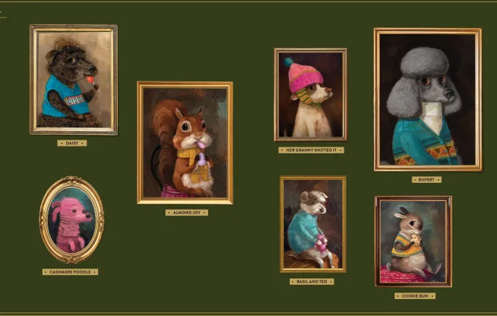 Vanity Fur: The Alison Friend Sticker Book