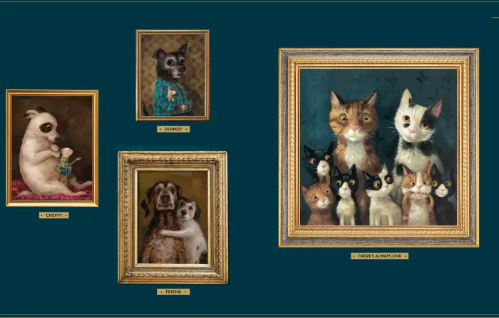 Vanity Fur: The Alison Friend Sticker Book