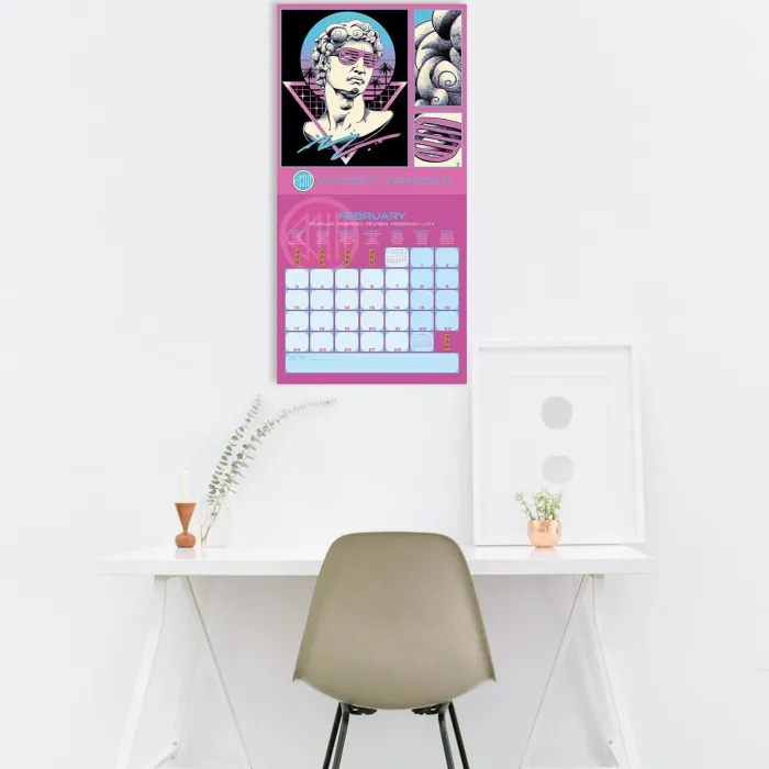 Vincent Trinidad 2025 Square Calendar