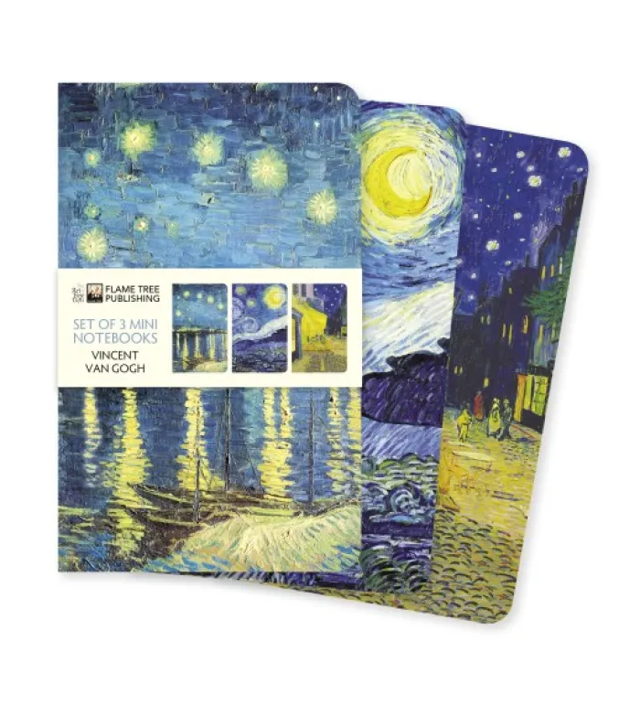 Vincent van Gogh Set of 3 Mini Notebooks
