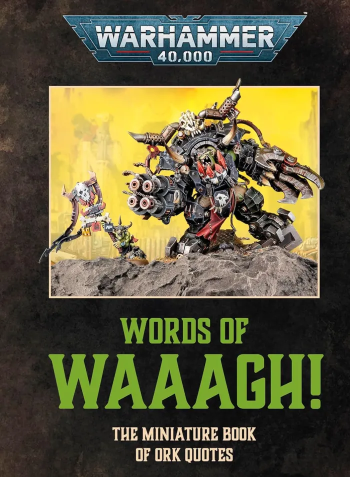 Warhammer 40000 Words of Waaagh!