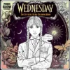 Wednesday Official Glow Coloring Book