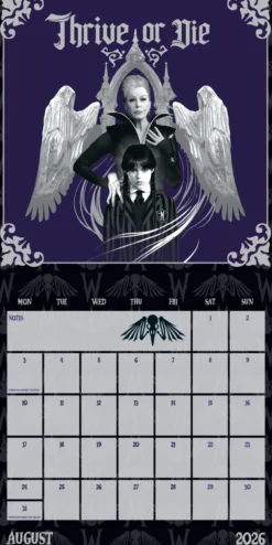 WEDNESDAY 2026 SQUARE CALENDAR