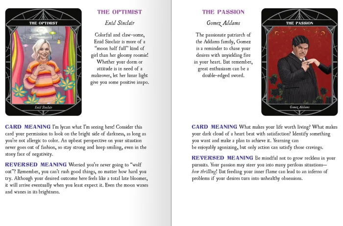 Wednesday: The Official Oracle Deck: Oracle Cards: A 52-Card Deck and Guidebook