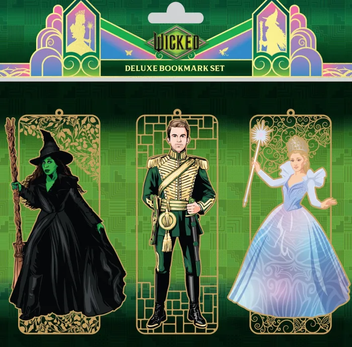Wicked Deluxe Bookmark Set (Set of 3)