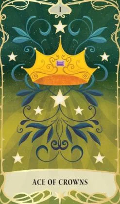 Wings and Crowns: A Romantasy Tarot Deck and Guidebook
