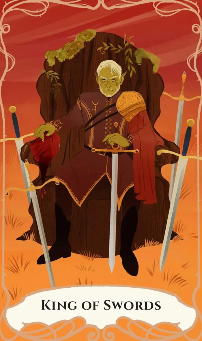 Wings and Crowns: A Romantasy Tarot Deck and Guidebook