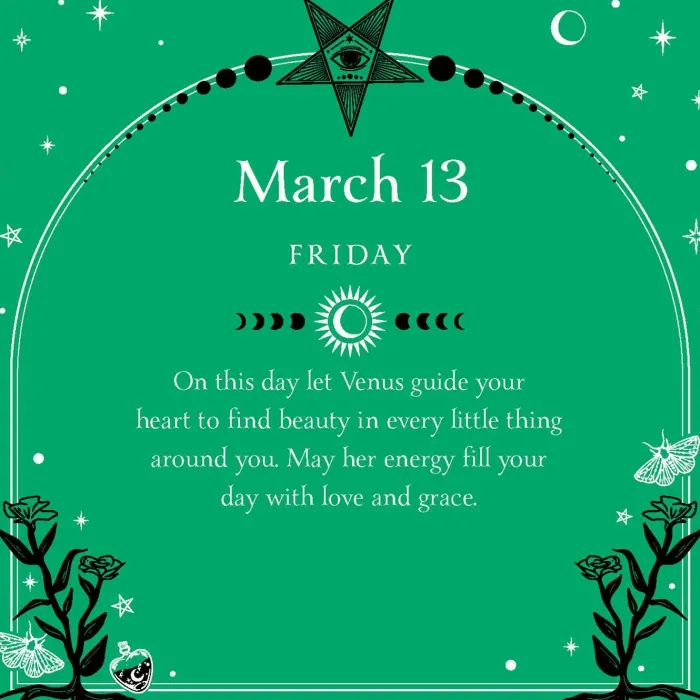 2026 Witch's Calendar: Daily Magick