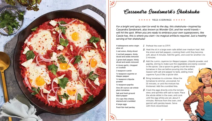 Wonder Woman: The Official Cookbook: 55 Recipes inspired by DC's' Iconic Super Heroine