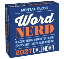 Word Nerd 2027 Day-to-Day Calendar