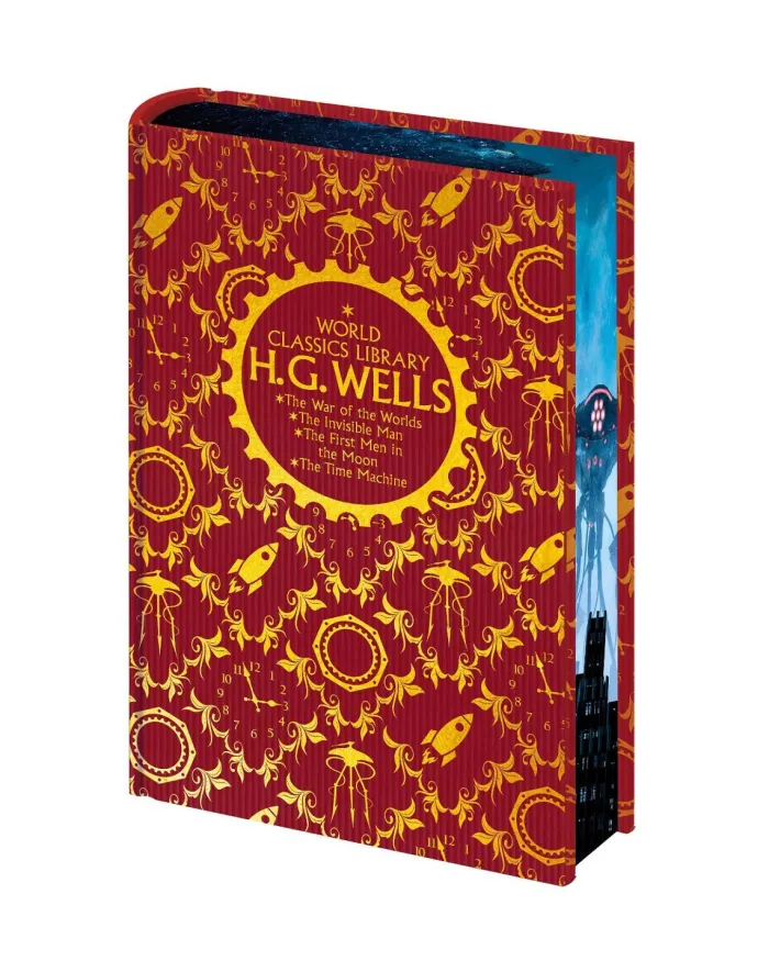 World Classics Library: H. G. Wells: The War of the Worlds, The Invisible Man, The First Men in the Moon, The Time Machine