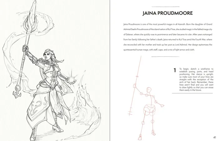 World of Warcraft: How To Draw Heroes & Villains