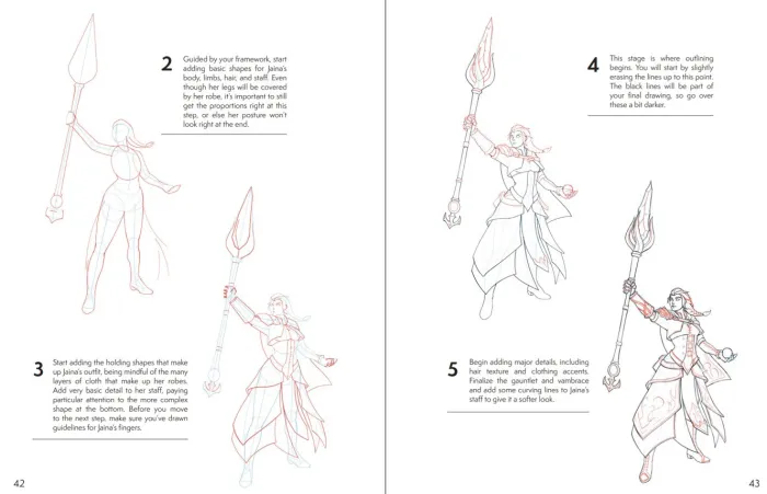 World of Warcraft: How To Draw Heroes & Villains