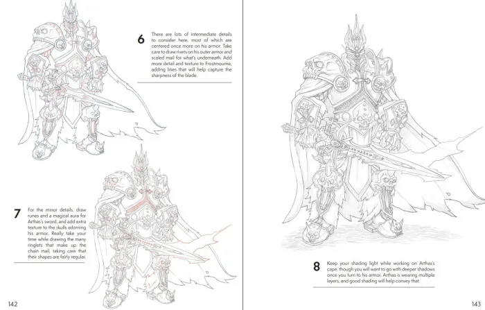 World of Warcraft: How To Draw Heroes & Villains