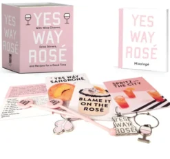Yes Way Rose Mini Kit: With Wine Charms, Drink Stirrers, and Recipes for a Good Time