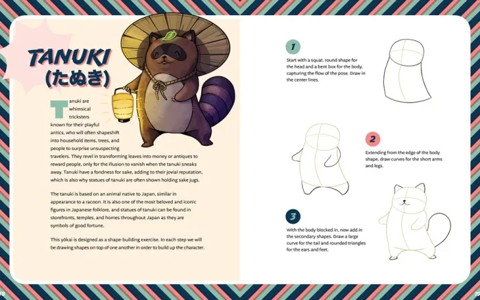 Yokai Bestiary: How to Draw Eerie and Enchanting Japanese Ghouls and Monsters