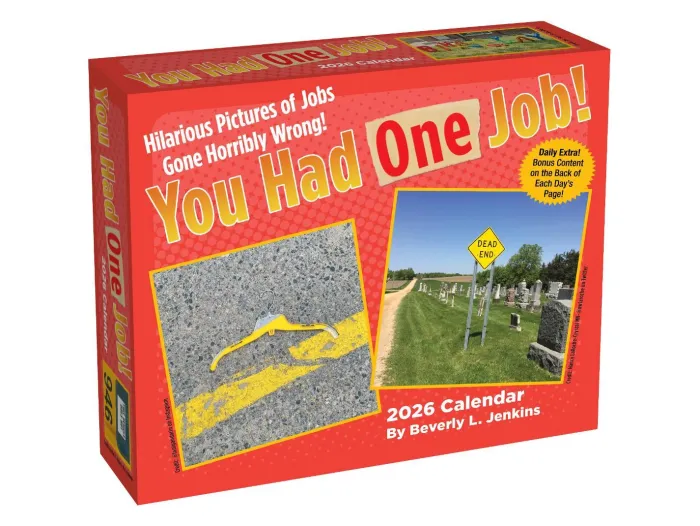 You Had One Job 2026 Day-to-Day Calendar