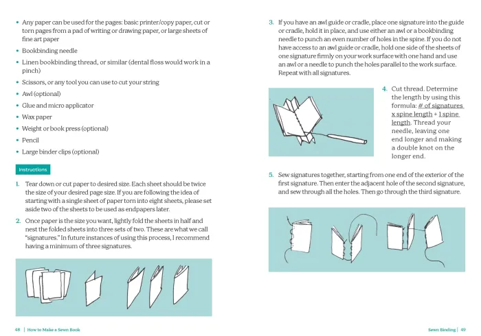 Zine Making and Bookbinding: A Beginner's Guide in 25 Projects