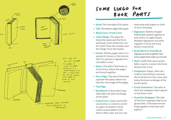 Zine Making and Bookbinding: A Beginner's Guide in 25 Projects
